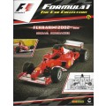 Ferrari F2002 as driven by Michael Schumacher in 2002 with magazine