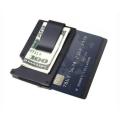 Slim Aluminium RFID Card Wallet with Moneyclip
