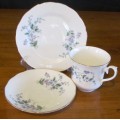 QUEEN ANNE TEA CAKE/SIDE PLATE ONLY!!!! ENGLANDSHORE and COGGINS Pretty Floral decoration!