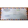 REPUBLIC of CHINA TAIPEI TAIWAN 1981 4 airmail letters to SOUTH AFRICA UNUSUAL! STUNNING ITEMs!!!