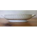 MINTON TUREEN (NO LID) GOLD CHEVIOT PATTERN RARE Very good condition. Use as STUNNING Salad Bowl!!