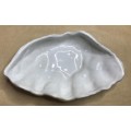 CLAM SHELL BOWL DISH SALAD BOWL SNACK DISH LOCALLY MANUFACTURED - 226mm long.