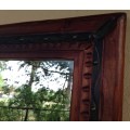 MIRROR=LARGE RECTANGULAR=1490mm high x 590mm wide x 22mm thick=AFRICAN STYLE FRAME=