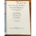 BOOK SIGNED CHECK LIST of the BIRDS of SOUTHERN RHODESIA REAY SMITHERS DATA on ECOLOGY and BREEDING