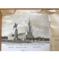 UNION-CASTLE LINE MENU=SEPIA=18 JANUARY 1960=SIGNED by WAITER TOMKINS!!!=LOURENCO MARQUES=CATHEDRAL.