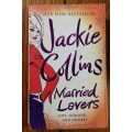 MARRIED LOVERS JACKIE COLLINS NOVEL HOLLYWOOD AFFAIRS HAWAII SURFERS MURDER PERSONAL TRAINER.