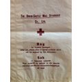 UNION-CASTLE MAIL STEAMSHIP C0., LTD.=2 x BAGS for HYGIENIC BANDAGES=RED CROSS=ENGLISH=AFRIKAANS.