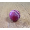 CRICKET BALL=RED=SECOND HAND=USED=COLLECTIBLE.