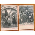 POSTCARDS x 4 POST CARDS BLACK and WHITE BOLOGNA ITALY R. PNACOTECA GARIBALDI MONUMENT ARCH of PEACE