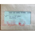 REPUBLIC of SOUTH AFRICA RSA POSTAGE PAID x5 CITY of CAPE TOWN 1974 x 2 1975 x 3 ELECTRICTY ACCOUNTS