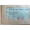 REPUBLIC of SOUTH AFRICA RSA POSTAGE PAID x5 CITY of CAPE TOWN 1974 x 2 1975 x 3 ELECTRICTY ACCOUNTS