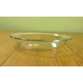 ROUND GLASS oven DISH ENGLAND JAJ - JAMES A. JOBLING  217mm diameter x 35mm deep Used condition