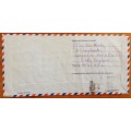 GREAT BRITAIN AIRMAIL LETTER ROYAL MAIL AEROGRAMME to JOHANNESBURG SOUTH AFRICA 1992 RAND AID ASSOC.