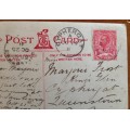 POSTCARD POST CARD CAPE of GOOD HOPE GREAT BRITAIN to CYPHERGAT 1911 UNION SOUTH AFRICA PUTZEL 2.