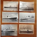 POSTCARDS x 6 POST CARDS SHIPS CRUISE LINERS PASSENGER LINERS COMMERCIAL TUGBOAT POLAND CANADA.