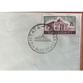 SOUTH AFRICA FDC 11.11.1963 TRANSKEI LEGISLATIVE ASSEMBLY OFFICIAL UMTATA SPECIAL DATE STAMP.