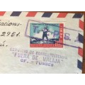PERU AIRMAIL LETTER to  ARGENTINA SOUTH AMERICA FREED ANDEAN FARMER 1969 AGRARIAN REFORM POLITICS.