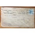 MALAYA PERAK TAIPING F.M.S. SINGAPORE PASSED FOR TRANSMISSION 1940 WWII BARCLAYS BANK SOUTH AFRICA.