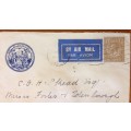 GREAT BRITAIN LONDON AIR MAIL LETTER ARMY NAVY CO-OPERATIVE SOCIETY LIMITED to PORT ELIZABETH CAPE.