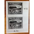 POST OFFICE ARCHIVES 8 x REPUBLIC of SOUTH AFRICA OFFICIAL COPYRIGHT ESSAYS 42b 43bc 46 47 55 56 114