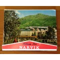 PHOTOCARD BOOKLET PHOTO CARDS x 10 NARVIK NORWAY CABLE CAR SHIPS MONUMENTS.