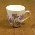 MUG PORCELAIN TEA COFFEE FLOWER PATTERN MORNING IRIS ORTHROSANTHUS LAXUS STUNNING EXCELLENT!!!!