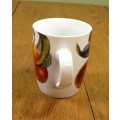 MUG PORCELAIN TEA COFFEE Fruit PATTERN PEARS FRISA STUNNING EXCELLENT CONDITION!!!!