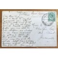 POSTCARD CAPE of GOOD HOPE UNION of SOUTH AFRICA WILLOWMORE 1919 JANSENVILLE RIETFONTEIN LOVE CARD.