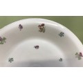CAKE PLATE SERVING PLATTER ROUND LARGE 310mm Diameter GERMANY ESCHENBACH US ZONE FLORAL FLOWERS.