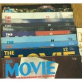THE MOVIE THE ILLUSTRATED HISTORY OF CINEMA MAGAZINE SERIES VARIOUS ISSUES x  19.
