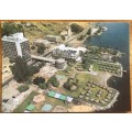 POSTCARD POST CARD ISRAEL THE QUIET BEACH HOTELS TIBERIAS HOLIDAY RESORT ACCOMMODATION.