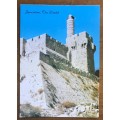 POSTCARD POST CARD ISRAEL JERUSALEM OLD CITY THE CITADEL TOWER OF DAVID JAFFA GATE