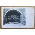 POSTCARD POST CARD TRAITOR` GATE THE TOWER OF LONDON ENGLAND WRENCH SERIES No. 35 PRINTED in SAXONY.