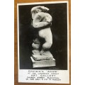 POSTCARD POST CARD EPSTEINS ADAM LAWRENCE WRIGHT GALLERY BLACKPOOL ENGLAND VALENTINES REAL PHOTO.