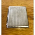 SILVER PLATED CIGARETTE CASE HOLDER SPRUNG HOLDERS CLIP CLOSURE