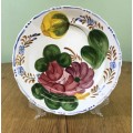 BELLE FIORE MAIN COURSE MEAT DINNER PLATE SIMPSONS POTTERY CHANTICLEER WARE COBRIDGE ENGLAND FLOWERS