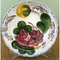 BELLE FIORE MAIN COURSE MEAT DINNER PLATE SIMPSONS POTTERY CHANTICLEER WARE COBRIDGE ENGLAND FLOWERS