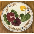 BELLE FIORI=SIDE PLATE=WOOD and SONS=HAND PAINTED=ENGLAND=FLOWERS=BELLE FIORE=FLOWERS=FLORAL.