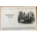 FRANCE STENDHAL 1783-1843 GRENOBLE PHILATELIC DOCUMENT 12.11.1983 LIMITED EDITION.