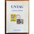 UNTAG A POSTAL HISTORY PETER REINER 1990 PUBLISHER SWA SCIENTIFIC SOCIETY MILITARY CIVILIAN POLICE.