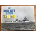 THE ROYAL NAVY IN FOCUS 1940-49 PHOTOGRAPHIC RECORD BLACK + WHITE WRIGHT & LOGAN 1984 MARITIME BOOKS