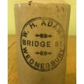 GINGER BEER STONEWARE BOTTLE W.H. ADAMS BRIDGE STREET WEDNESBURY ENGLAND SCARCE!!!!