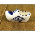 DELFT BLAUW HOLLAND SHOE CLOG x 1 BLUE and WHITE HANDPAINTED