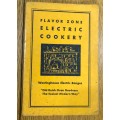 FLAVOR ZONE ELECTRIC COOKERY WESTINGHOUSE RECIPE BOOK USA Some nice recipes!!!  KITCHEN COOKING.
