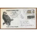 USA UNITED STATES of AMERICA 3 x LETTERS PRINCEPEX 1983 YEAR of EAGLE SG 978,A905,809,815,824,2052/5