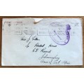 SOUTHERN RHODESIA ON ACTIVE SERVICE LETTER WWII 1941 to SOUTH AFRICA c/o KODAK HOUSE JOHANNESBURG.