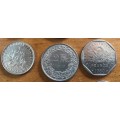 COINS MIX EUROPE x 10 ITALY FRANCE SWITZERLAND BELGIUM NETHERLAND UNITED KINGDOM GB Good Value!!