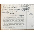 POSTCARD POST CARD POSKAART KING REED-HEN WATER BIRD CAPE TOWN 1934 SHIP