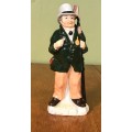 COAPLORT Mr. `CABBY` FIGURINE ENGLAND PORCELAIN