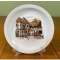 WILLSGROVE WARE POTTERY PLATE RHODESIA ZIMBABWE `OLD COACH HOUSE - STRATFORD`